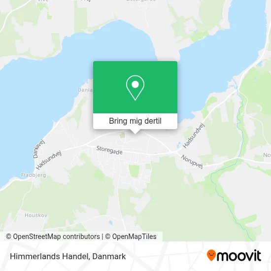 Himmerlands Handel kort