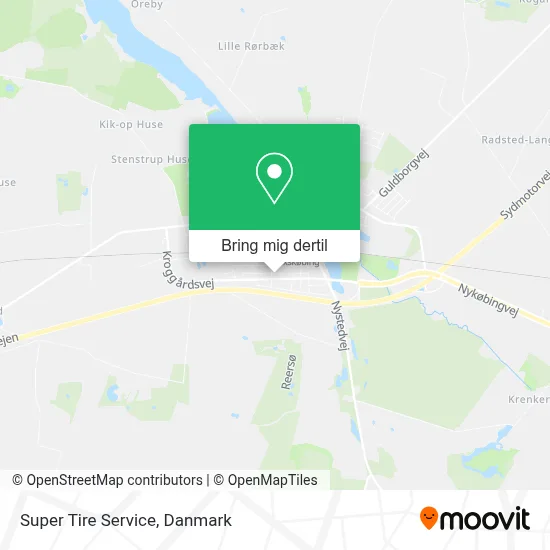 Super Tire Service kort