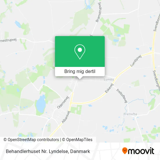 Behandlerhuset Nr. Lyndelse kort
