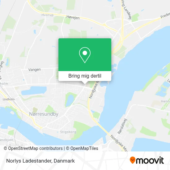 Norlys Ladestander kort