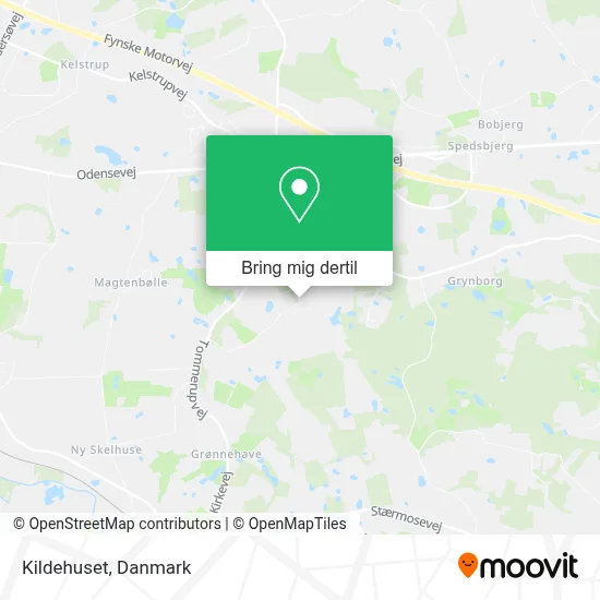 Kildehuset kort