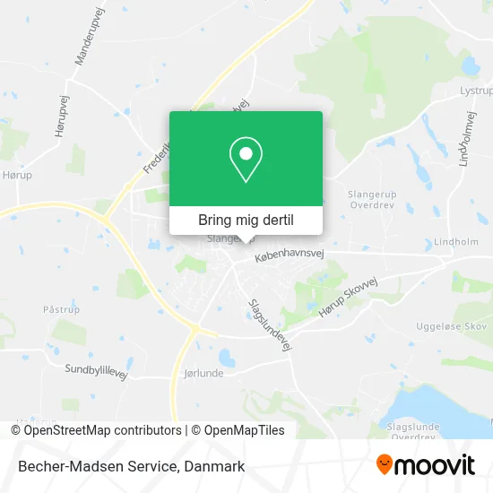 Becher-Madsen Service kort