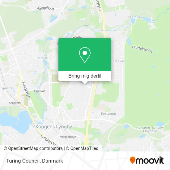 Turing Council kort