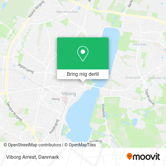 Viborg Arrest kort