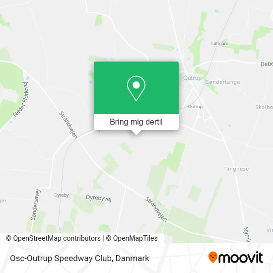 Osc-Outrup Speedway Club kort