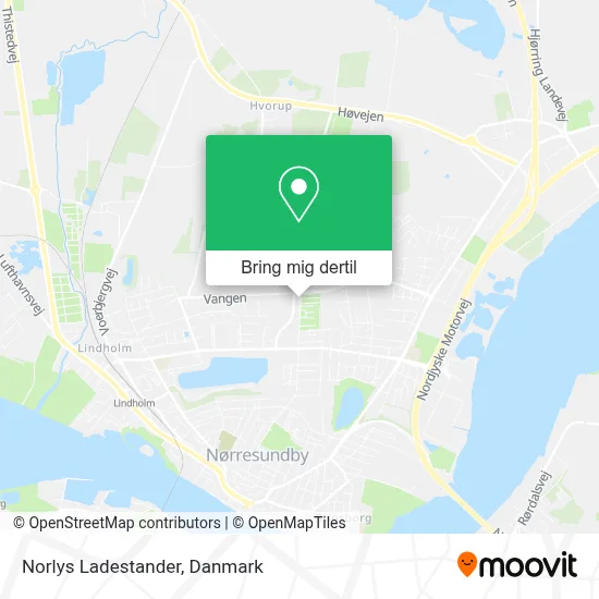 Norlys Ladestander kort