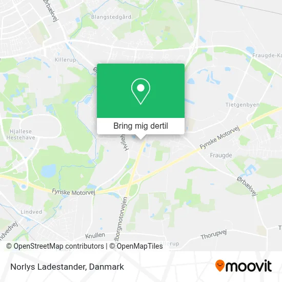 Norlys Ladestander kort