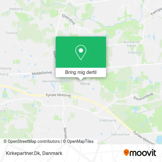 Kirkepartner.Dk kort