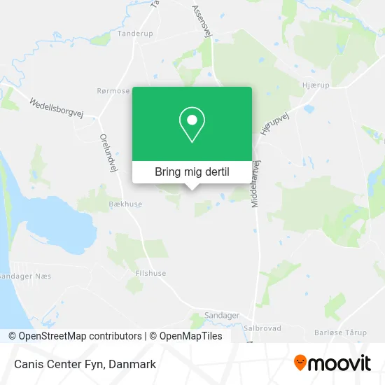 Canis Center Fyn kort