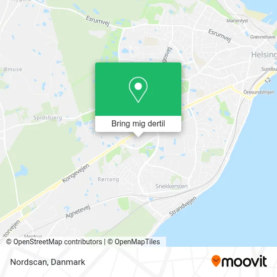 Nordscan kort
