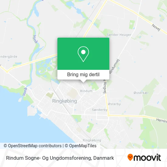 Rindum Sogne- Og Ungdomsforening kort
