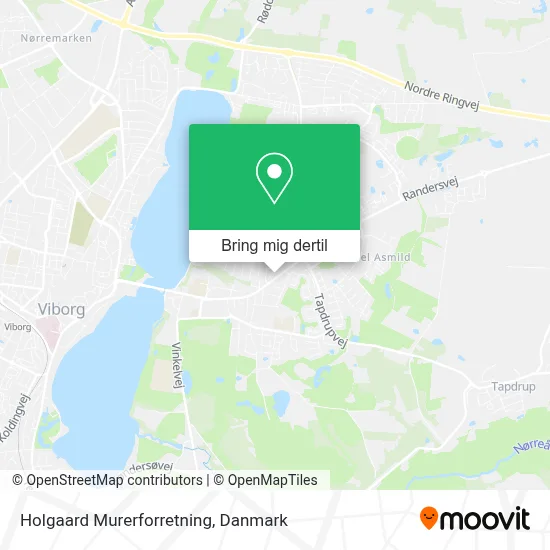 Holgaard Murerforretning kort