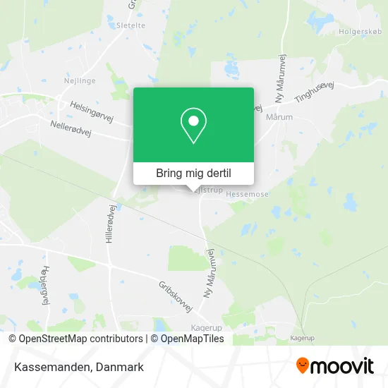 Kassemanden kort