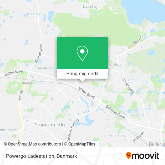 Powergo-Ladestation kort