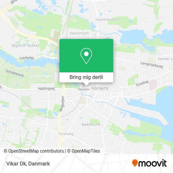 Vikar Dk kort