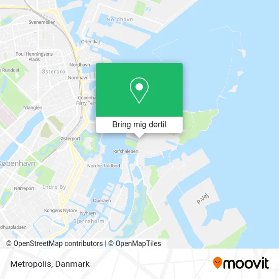 Metropolis kort