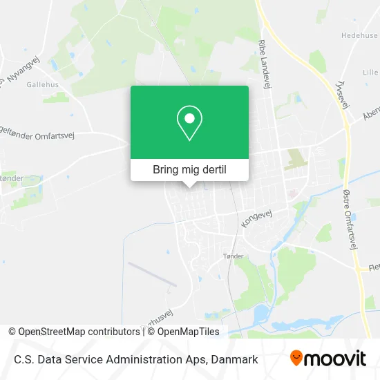 C.S. Data Service Administration Aps kort