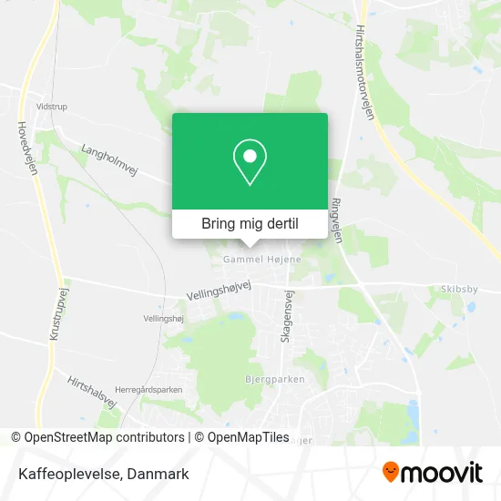 Kaffeoplevelse kort
