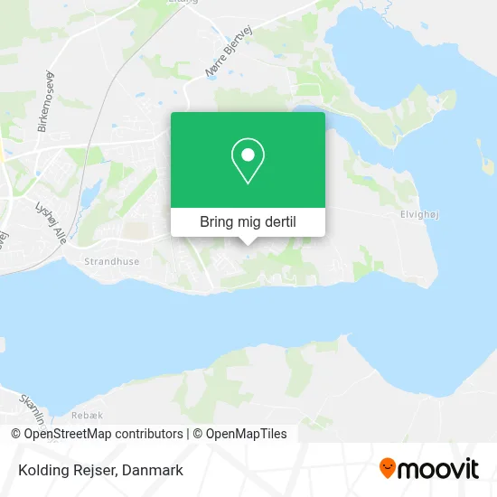 Kolding Rejser kort