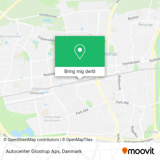 Autocenter Glostrup Aps kort