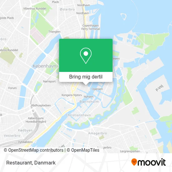 Restaurant kort