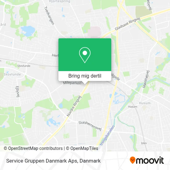 Service Gruppen Danmark Aps kort
