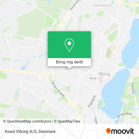 Koed Viborg A/S kort