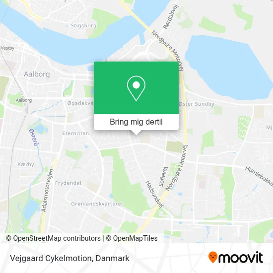 Vejgaard Cykelmotion kort