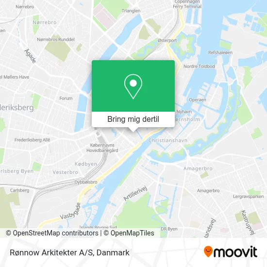 Rønnow Arkitekter A/S kort