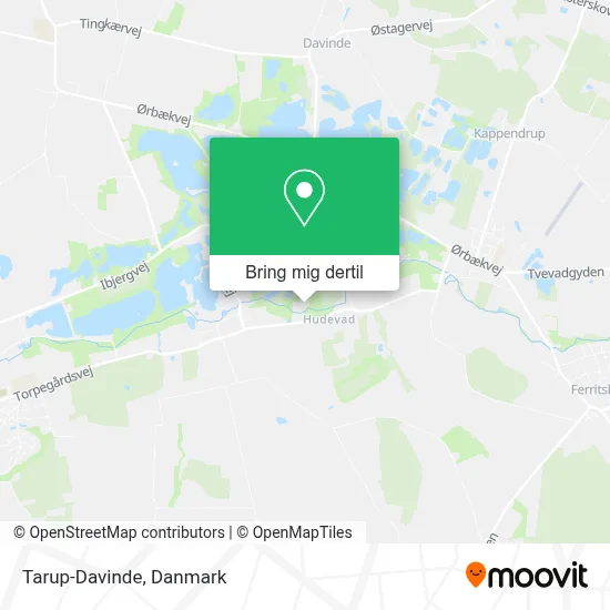 Tarup-Davinde kort