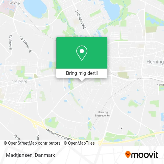 Madtjansen kort