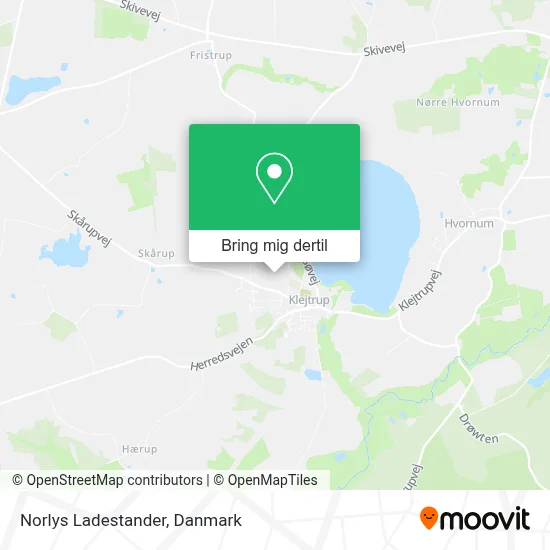Norlys Ladestander kort