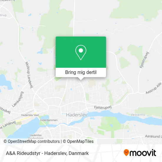A&A Rideudstyr - Haderslev kort