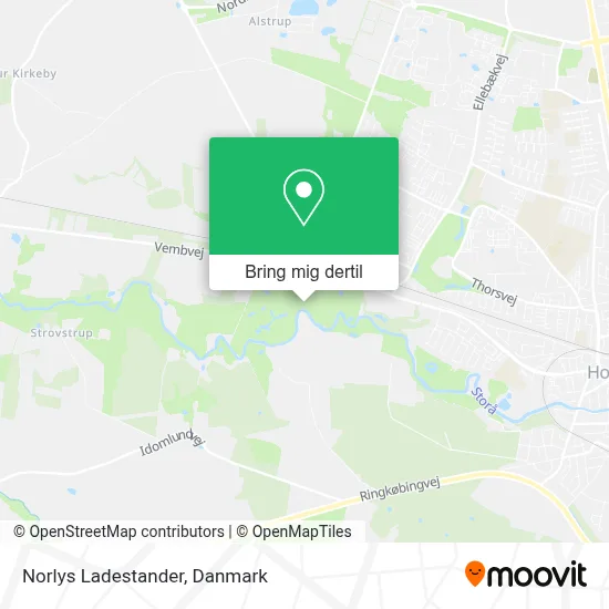 Norlys Ladestander kort