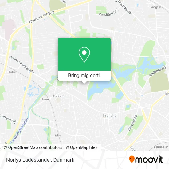 Norlys Ladestander kort