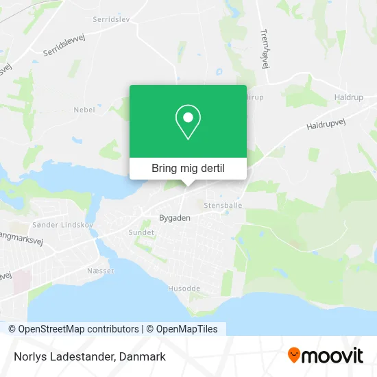 Norlys Ladestander kort
