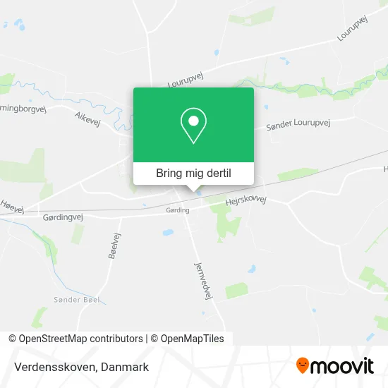 Verdensskoven kort