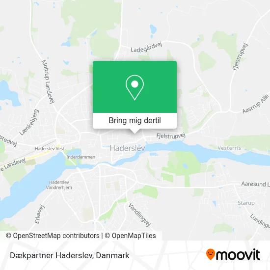 Dækpartner Haderslev kort