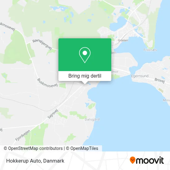 Hokkerup Auto kort