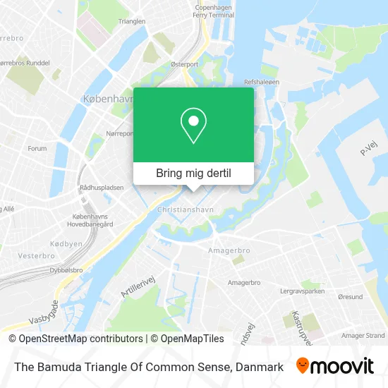 The Bamuda Triangle Of Common Sense kort