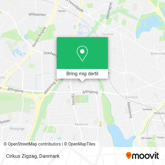 Cirkus Zigzag kort