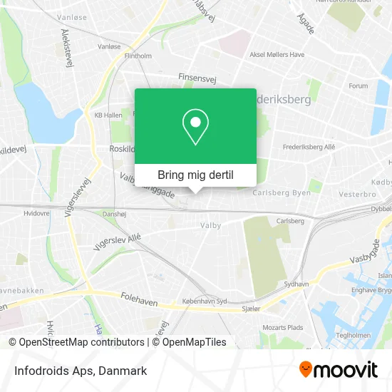 Infodroids Aps kort