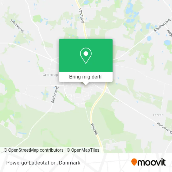 Powergo-Ladestation kort