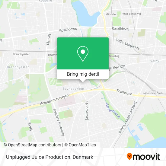 Unplugged Juice Production kort