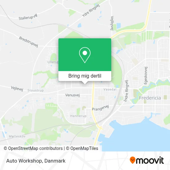 Auto Workshop kort
