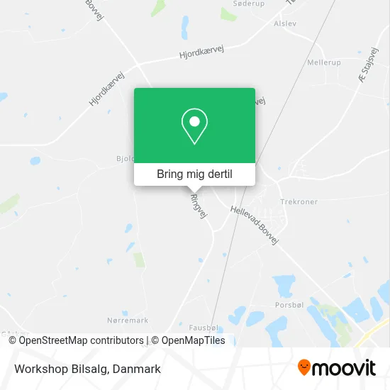 Workshop Bilsalg kort
