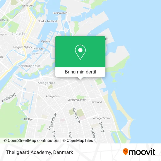 Theilgaard Academy kort