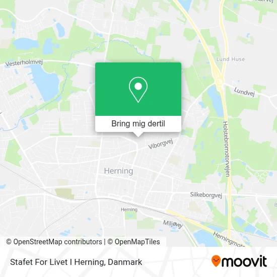 Stafet For Livet I Herning kort