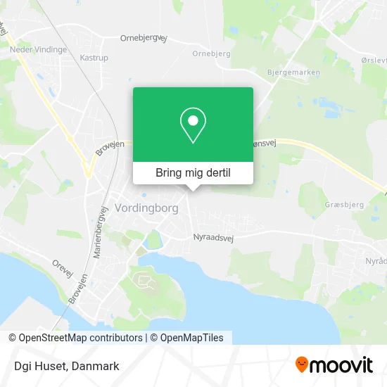 Dgi Huset kort