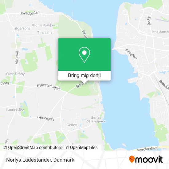 Norlys Ladestander kort
